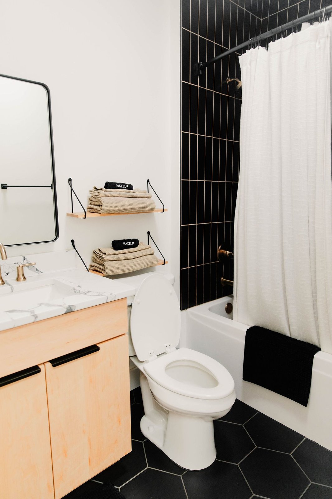 Bathroom with tub